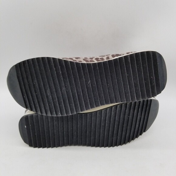 Kenneth Cole Reaction Women Gray Cheetah Print Cameron Chelsea Bootie 6.5 - Picture 6 of 8